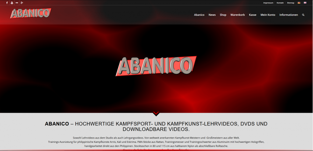 Webshop Abanico