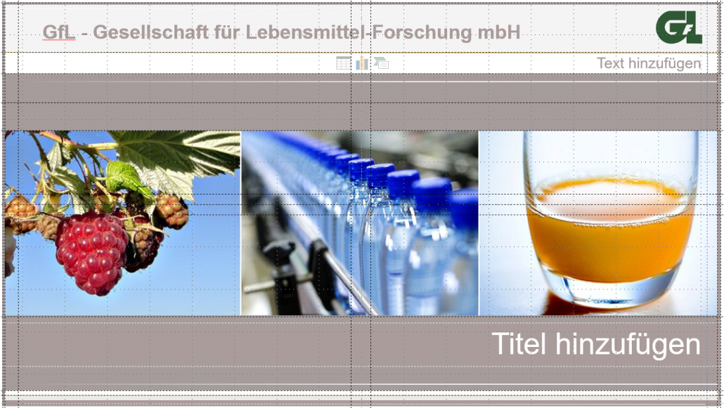 Gesellschaft für Lebensmittel-Forschung mbH Powerpoint Präsentation
