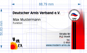 Deutscher Arnis Verband Visitenkarte