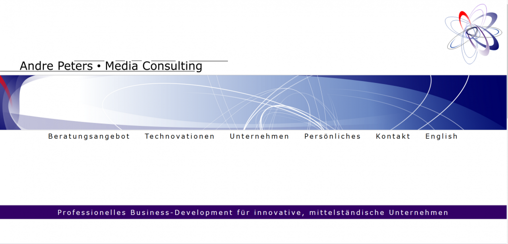 Andre Peters - Media Consulting Webseite